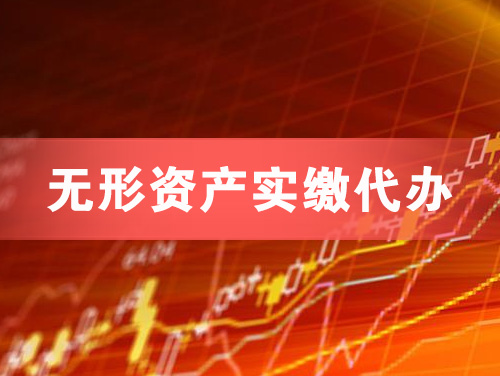 肥城无形资产实缴资本代办